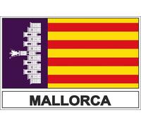 Autocollant Sticker Drapeau Mallorca Majorque