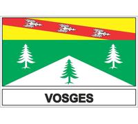 Autocollant Sticker Drapeau Vosges Departement