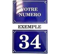 Autocollant Sticker Numéro de Rue Boite aux Lettres Plaque logo 29 Personnalisable