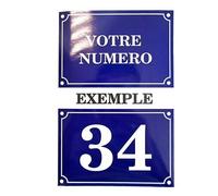 Autocollant Sticker Numéro de Rue Boite aux Lettres Plaque logo 29 Personnalisable