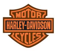 Autocollant sticker - Personnalisation de véhicules - 'Motor Cycles Harley-Davidson' logo 587 25 cm