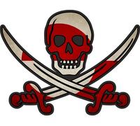 Autocollant Sticker Pirate Jack Rackham Calico Drapeau Pays Kn Groenland