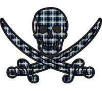 Autocollant Sticker Pirate Jack Rackham Calico Drapeau Pays Mq Martinique