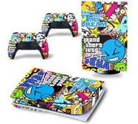Autocollant Sticker pour Sony PS5 Édition numérique, Angry Birds-113 G