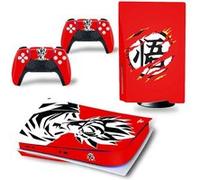 Autocollant Sticker pour Sony PS5 Edition numérique, Dragon Ball-107
