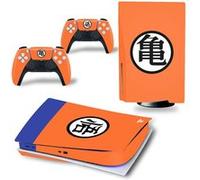 Autocollant Sticker pour Sony PS5 Édition numérique, Dragon Ball-109 G