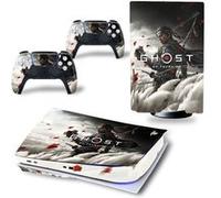 Autocollant Sticker pour Sony PS5 Édition numérique, GHOST OF TSUSHIMA-1423 G