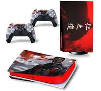 Autocollant Sticker pour Sony PS5 Édition numérique, GHOST OF TSUSHIMA-1428 G