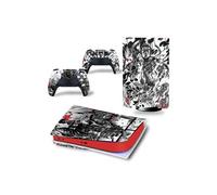 Autre accessoire gaming GENERIQUE Autocollant Sticker pour Sony PS5 Edition numérique, GHOST OF TSUSHIMA-1429