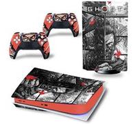 Autocollant Sticker pour Sony PS5 Édition numérique, GHOST OF TSUSHIMA-1430 G