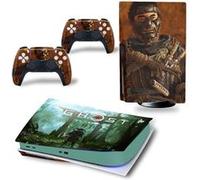 Autocollant Sticker pour Sony PS5 Édition numérique, GHOST OF TSUSHIMA-1434 G