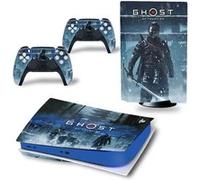 Autocollant Sticker pour Sony PS5 Édition numérique, GHOST OF TSUSHIMA-1436 G