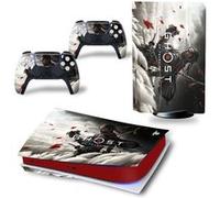 Autocollant Sticker pour Sony PS5 Édition numérique, GHOST OF TSUSHIMA-1440 G