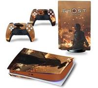 Autocollant Sticker pour Sony PS5 Edition numérique, GHOST OF TSUSHIMA-1442
