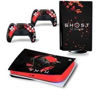 Autocollant Sticker pour Sony PS5 Édition numérique, GHOST OF TSUSHIMA-1443 G