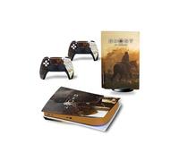 Autocollant Sticker pour Sony PS5 Edition numérique, GHOST OF TSUSHIMA-1444
