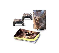 Autocollant Sticker pour Sony PS5 Edition numérique, God of War-1279