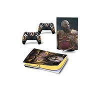 Autocollant Sticker pour Sony PS5 Édition numérique, God of War-1285 G