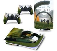 Autocollant Sticker pour Sony PS5 Édition numérique, HALO：INFINITE-1496 G