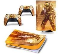 Autocollant Sticker pour Sony PS5 Édition numérique, HALO：INFINITE-1515 G