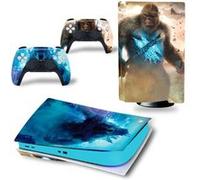Autocollant Sticker pour Sony PS5 Édition numérique, King Kong-805 G