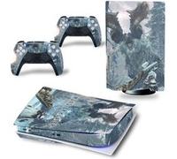 Autocollant Sticker pour Sony PS5 Édition numérique, Monster Hunter World-891 G