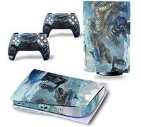 Autocollant Sticker pour Sony PS5 Édition numérique, Monster Hunter World-901 G