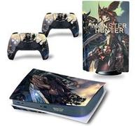 Autocollant Sticker pour Sony PS5 Edition numérique, Monster Hunter World-904