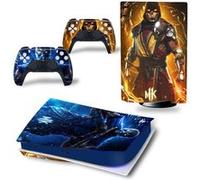 Autocollant Sticker pour Sony PS5 Édition numérique, Mortal Kombat-1469 G