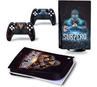 Autocollant Sticker pour Sony PS5 Édition numérique, Mortal Kombat-1474 G