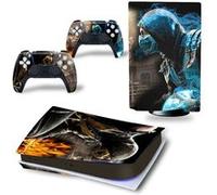 Autocollant Sticker pour Sony PS5 Édition numérique, Mortal Kombat-1475 G