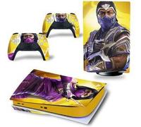 Autocollant Sticker pour Sony PS5 Édition numérique, Mortal Kombat-1477 G