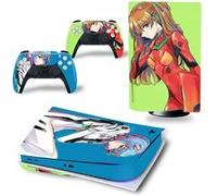 Autocollant Sticker pour Sony PS5 Édition numérique, NEON GENESIS EVANGELION-1518 G