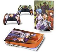 Autocollant Sticker pour Sony PS5 Édition numérique, NEON GENESIS EVANGELION-1520 G