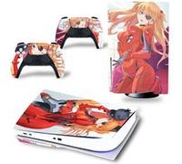 Autocollant Sticker pour Sony PS5 Édition numérique, NEON GENESIS EVANGELION-1523 G