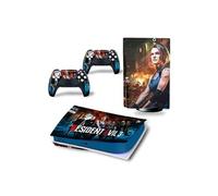 Autocollant Sticker pour Sony PS5 Édition numérique, Resident Evil 3-1203 G