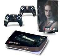 Autocollant Sticker pour Sony PS5 Édition numérique, Resident Evil 3-1204 G