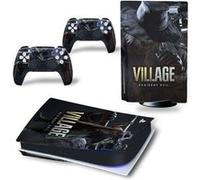 Autocollant Sticker pour Sony PS5 Édition numérique, Resident Evil Village-1037 G
