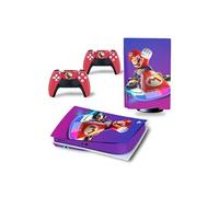 Autocollant Sticker pour Sony PS5 Edition numérique, Super Mario Bros-3006