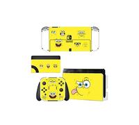 Autocollant Sticker Skin de Protection pour Nintendo Switch OLED, SpongeBob #38 G