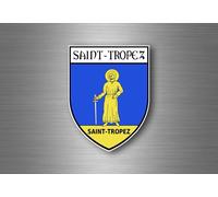 Autocollant Sticker Voiture Blason Ville Departement Adhesif Saint Tropez St