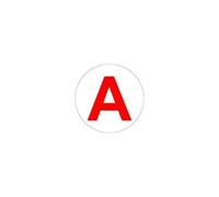 Autocollant sticker voiture camion jeune conducteur A officiel apprenti homologue panneau