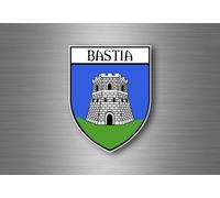 Akachafactory Autocollant Sticker Voiture Moto Blason Ville departement adhesif Bastia Corse