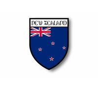 Autocollant Sticker Voiture Moto Blason Ville Drapeau Nouvelle Zelande
