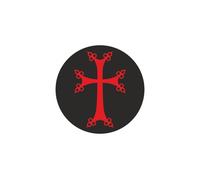 Autocollant Sticker Voiture Moto Vinyl Drapeau Croix Armenie Armenienne R2