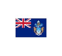 Autocollant Sticker Voiture Moto Vinyl Drapeau Tristan Da Cunha