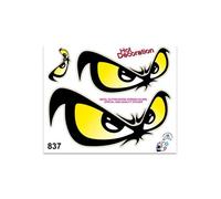 Autocollant Sticker Yeux No Fear, 14 X 16 Cm