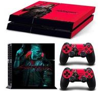 Autocollant Stickers de Protection pour Console Sony PS4 - - Cyberpunk 2077 (TN-PS4-9116) G