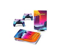 Autocollant Stickers de Protection pour Console Sony PS5 Edition Standard - - Cyberpunk 2077 (TN-PS5Disk-4592) G