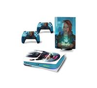 Autocollant Stickers de Protection pour Console Sony PS5 Edition Standard - - Cyberpunk 2077 (TN-PS5Disk-4576)